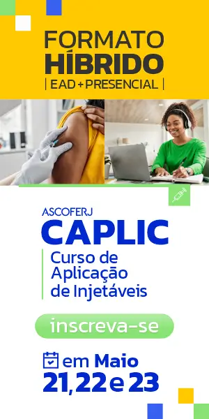 Curso de aplicação de injetáveis na Ascoferj.