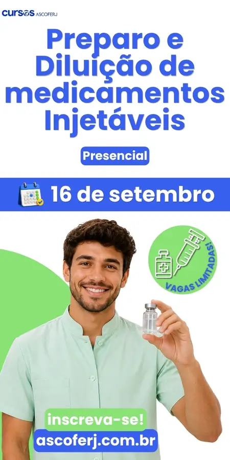 Banner Curso Preparo E Diluicao Injetaveis