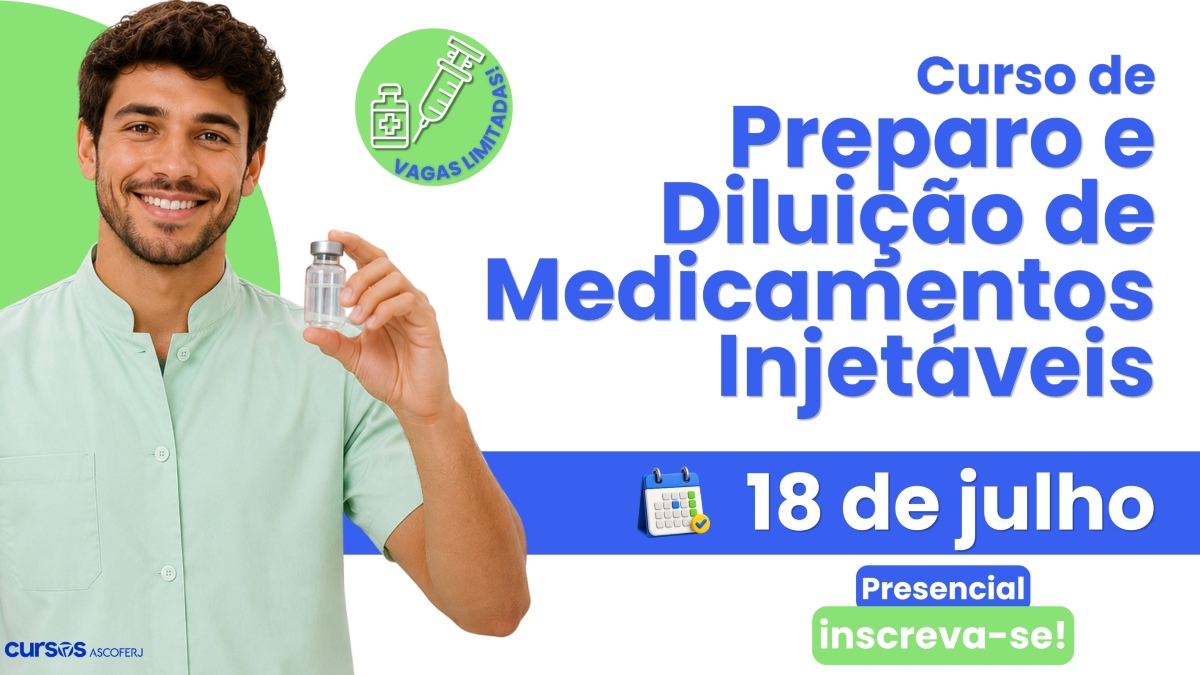 Curso de Preparo e Diluição de Medicamentos Injetáveis