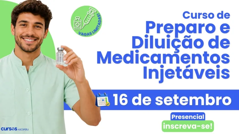 Curso de Preparo e Diluição de Medicamentos Injetáveis