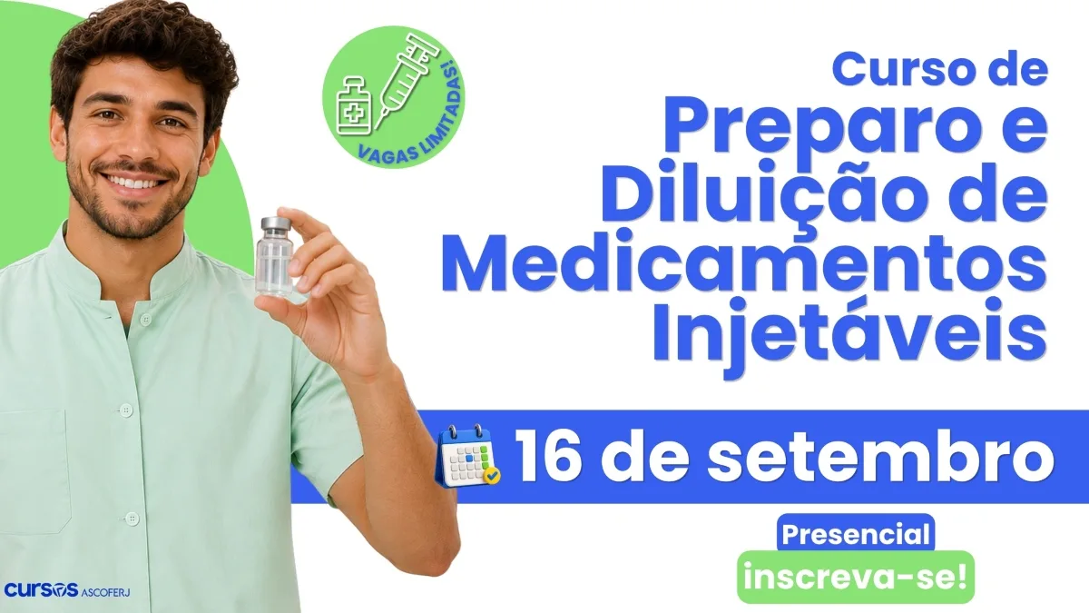 Curso de Preparo e Diluição de Medicamentos Injetáveis
