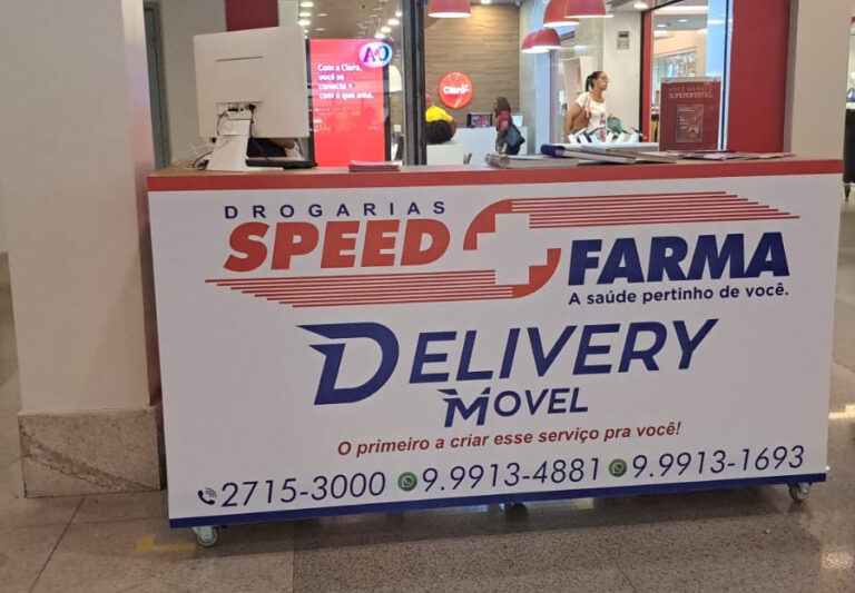 Drogaria Speed Farma apresenta delivery móvel