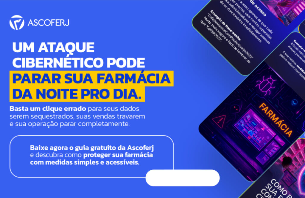 Como se proteger de ataques cibernéticos: Ascoferj lança guia prático e gratuito