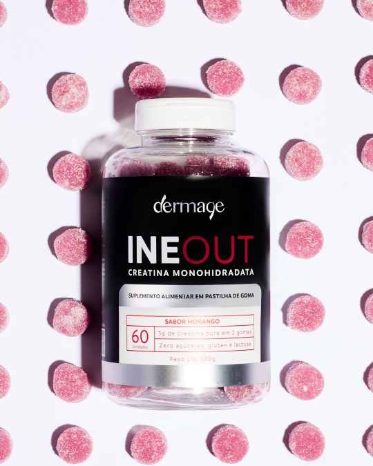 Dermage apresenta creatina em gomas