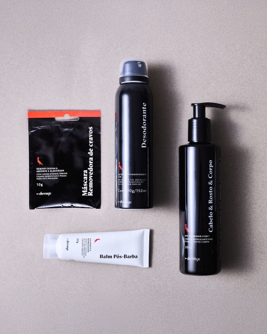 Dermage e Reserva lançam linha exclusiva de skincare masculino