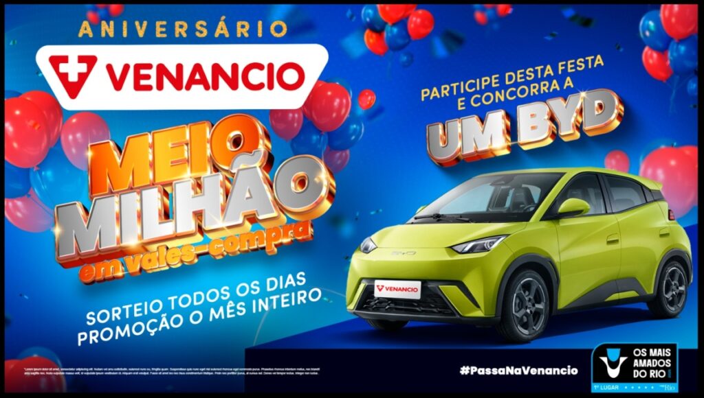 Drogaria Venancio celebra 46 anos com uma festa de prêmios