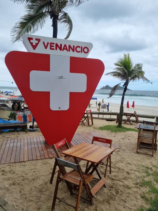 Venancio leva experiência de verão para a Praia do Pepê (RJ)
