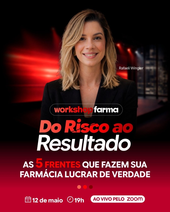 Pessoas que protegem o lucro da farmácia