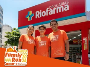 Riofarma patrocina a Carioca Family Run 2026