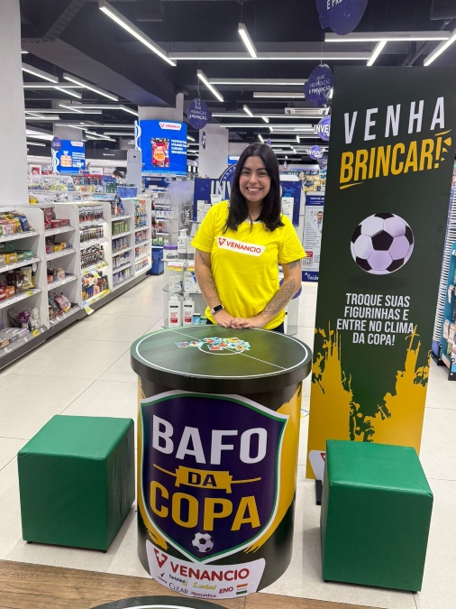 Clima de Copa na Venancio: campeonato de “bafo” e muitas atrações animam as lojas durante o “mata-mata”